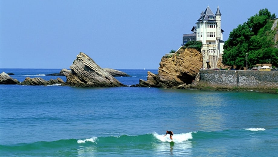 Hossegor and Biarritz, France