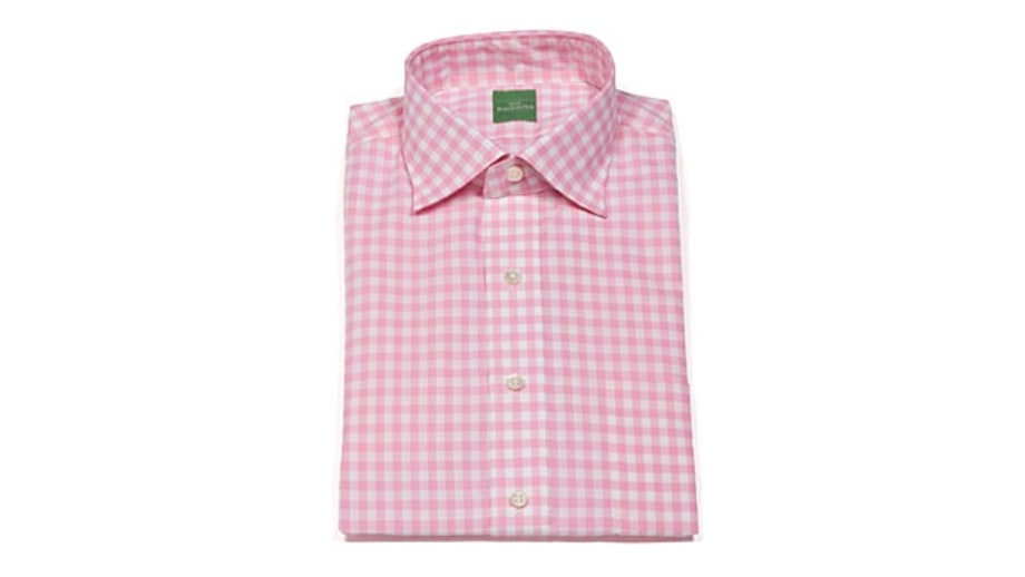 The colorful button-down