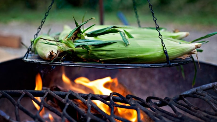 Fire-roasted corn