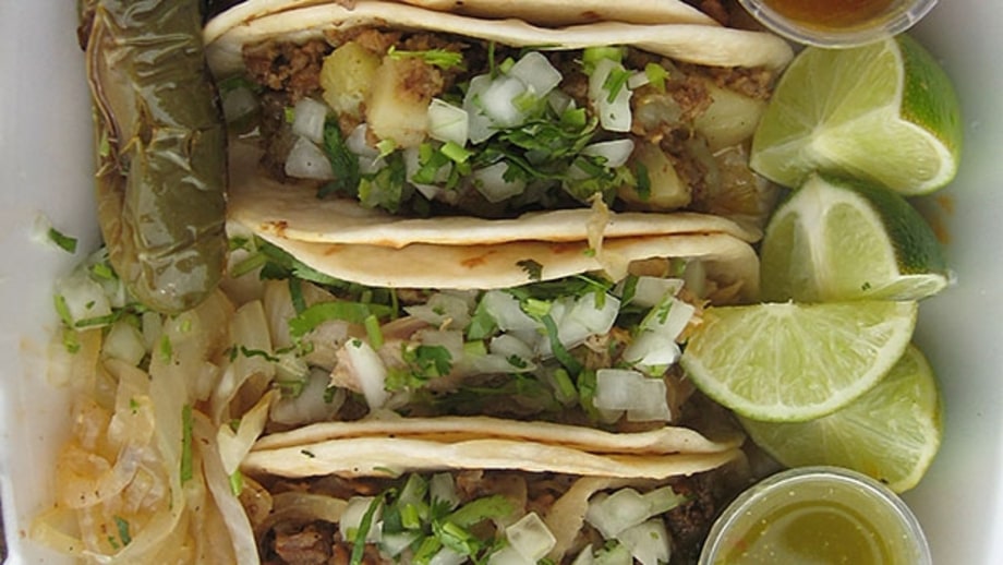 Beef Fajita Taco (Fuel City, Dallas)