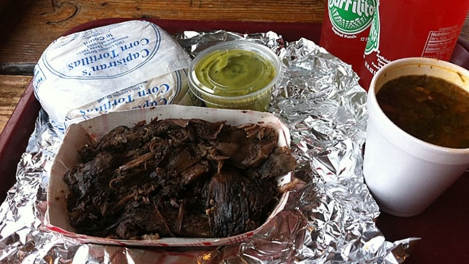 Cachete Taco (Vera's Backyard Bar-B-Que, Brownsville)