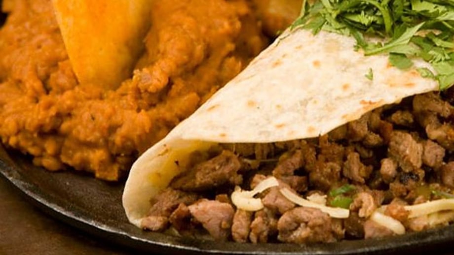 Rajas y Hongos Taco (Papalote, Austin)