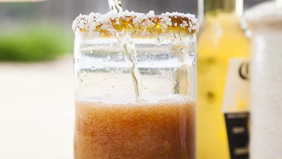 Red Beer Grilled-Tomato Bloody Mary Mix.