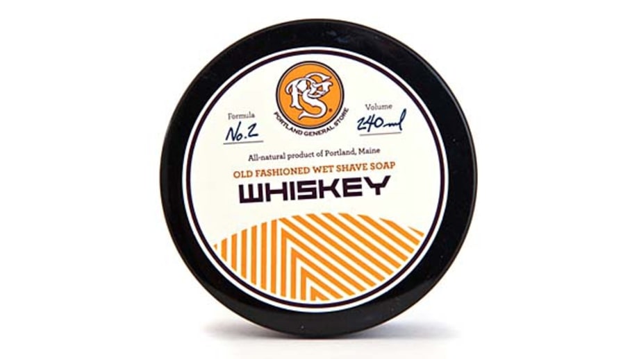 Portland General Store Whiskey Old-Fashioned Wet Shave Soap