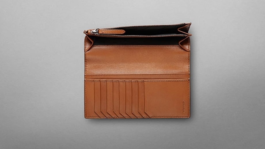 Burberry London Leather Continental Wallet
