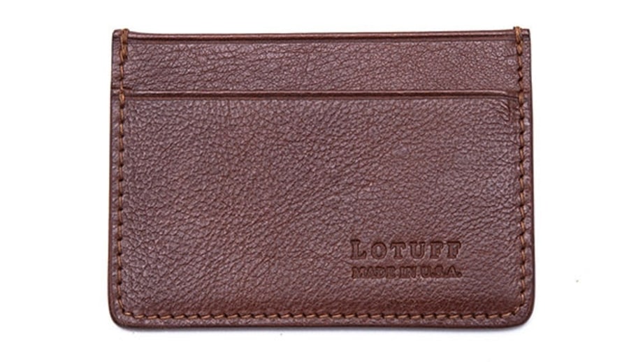 Lotuff Leather Credit Card Wallet