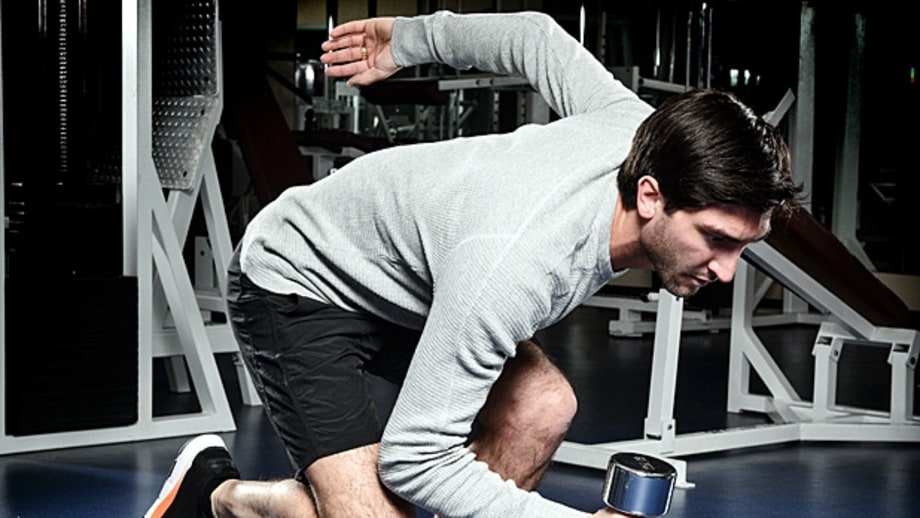 Single-Leg Squat With Twist (Bowler Squat)