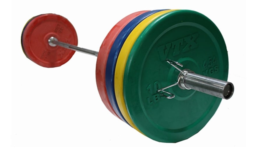 VTX Colored Bumper-Plate Weight Set