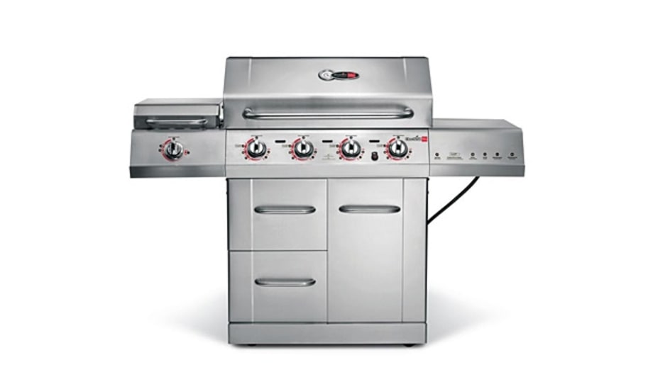 Best Buy Gas Grill: Char-Broil Tru-Infrared Gourmet 4-Burner T-47D
