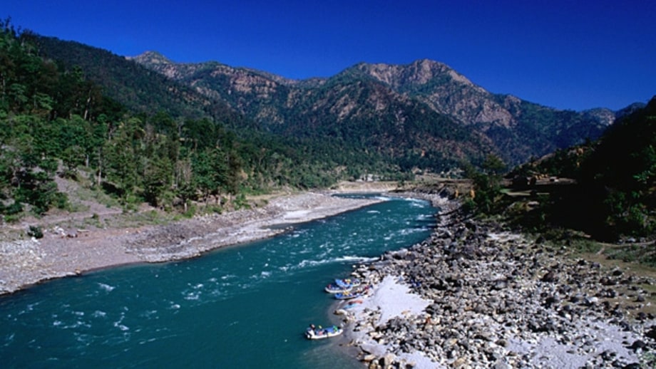 The Karnali River, Nepal