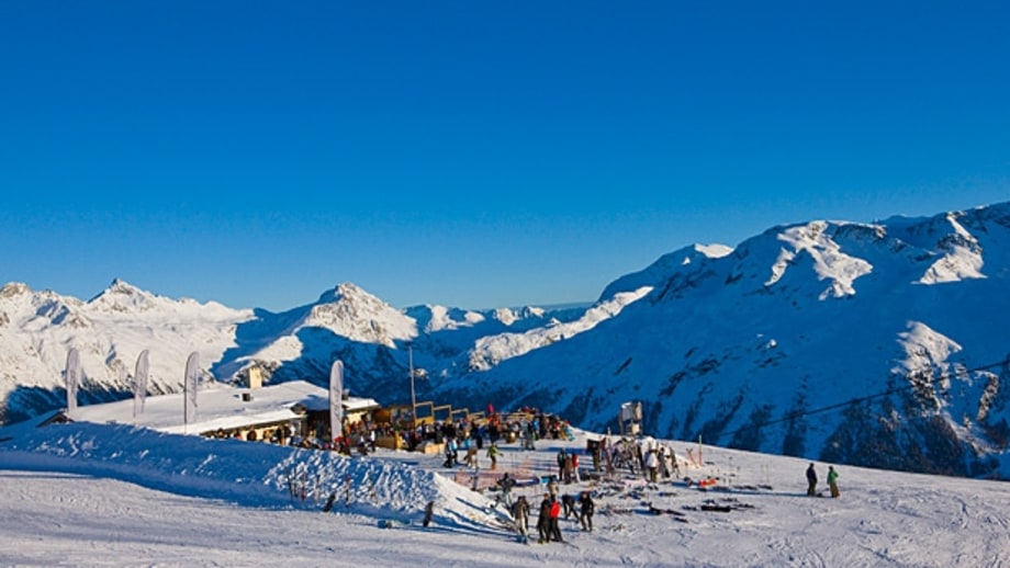 Alpina Hütte and Café Hauser (St. Moritz, Switzerland)