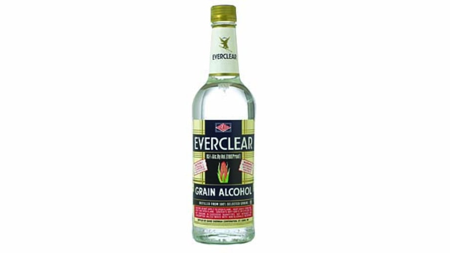 Everclear Grain Alcohol.