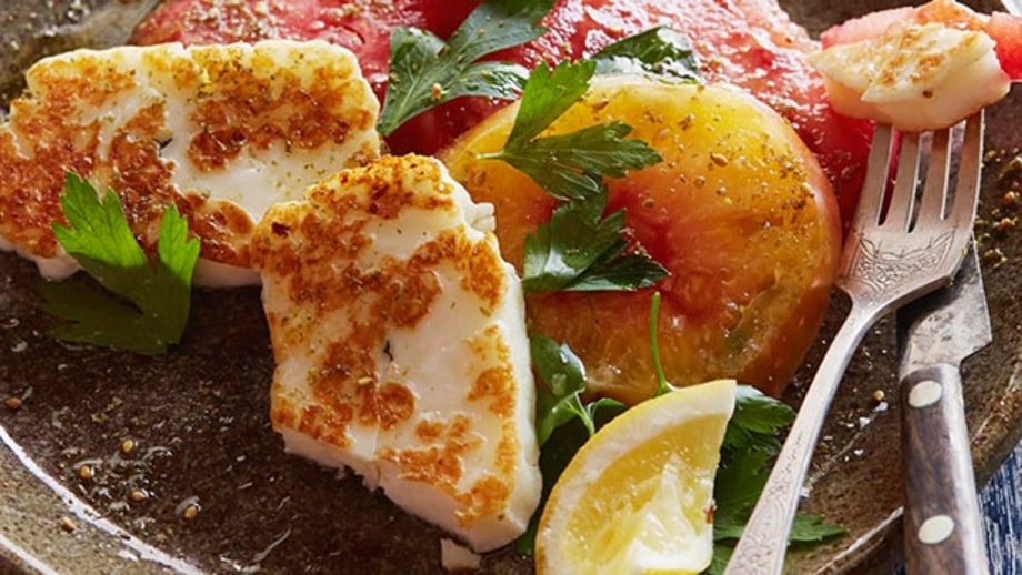 Tomato & Halloumi Salad with Za'atar