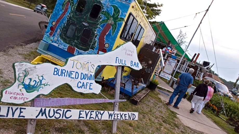 Tom's Burned Down Café, Madeline Island