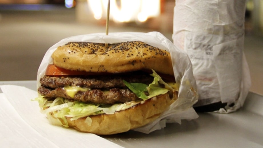 Totally Texas drive-in burger