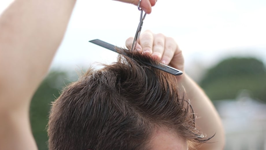 Trim the top.