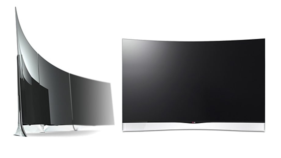 TVs get bent.