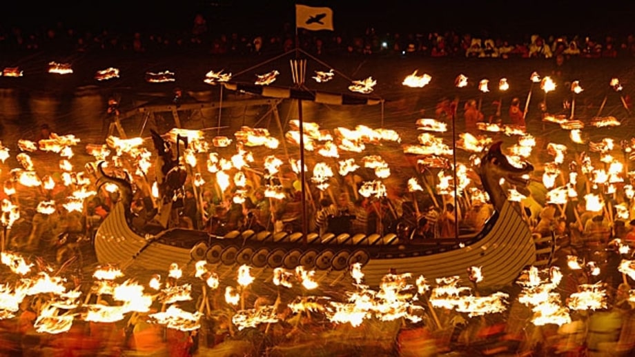 Up Helly Aa Fire: Shetland Islands, Scotland