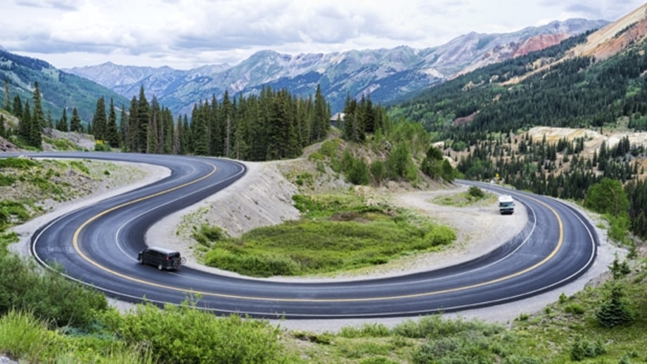 US Route 550, San Juan Skyway (CO) 25 Great American Motorcycle Roads