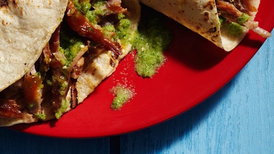 Slow-Roasted Pork with Salsa Verde (Tacodeli, Austin)