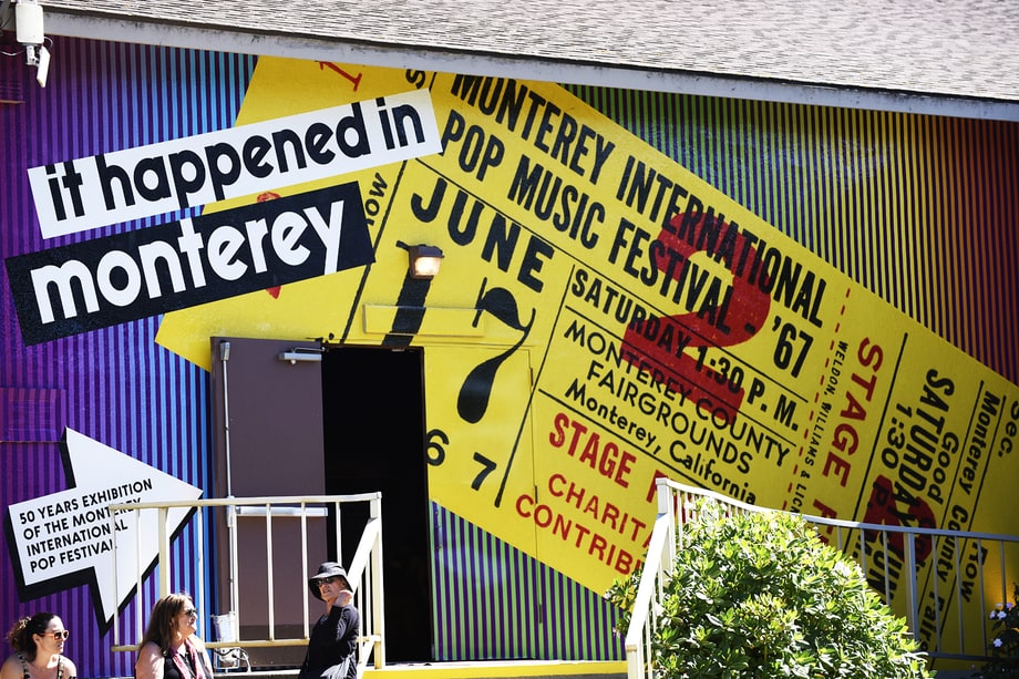 Monterey Pop Festival Exhibit