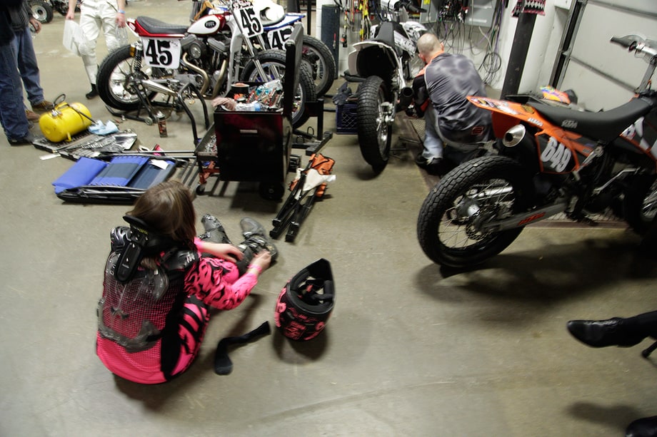 Zaria Martens Preps to Race