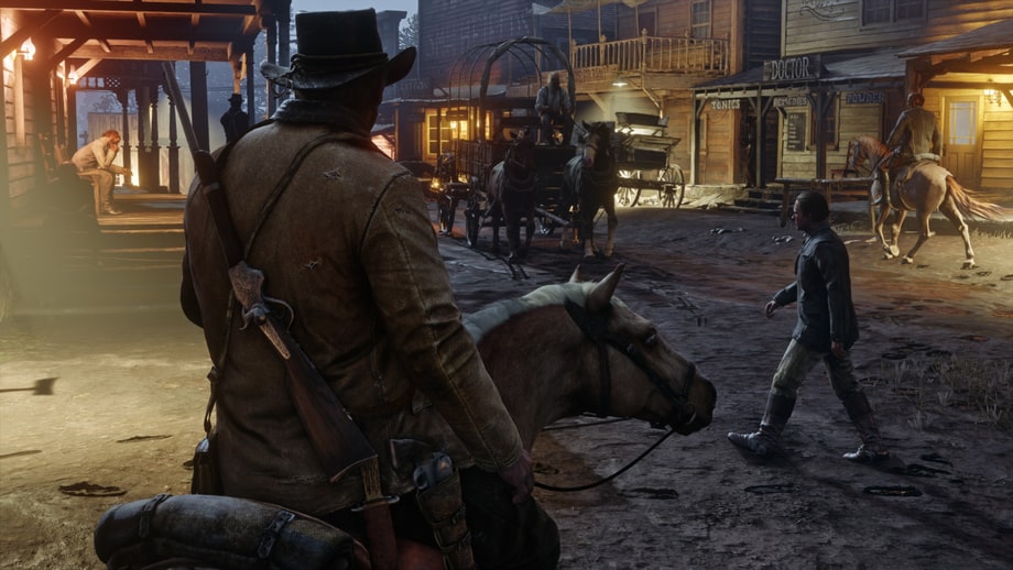 Riding Into Town