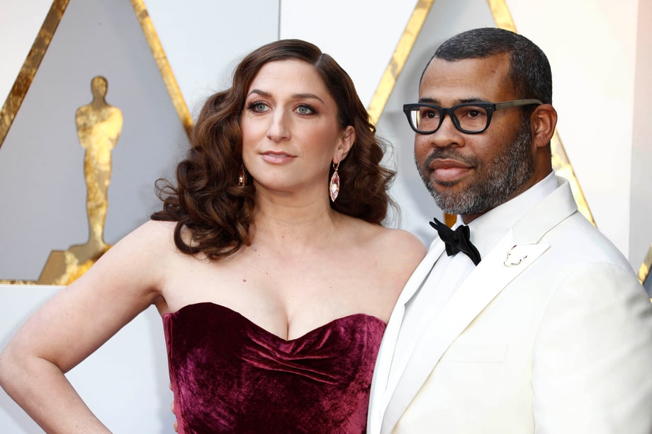 Chelsea Peretti and Jordan Peele