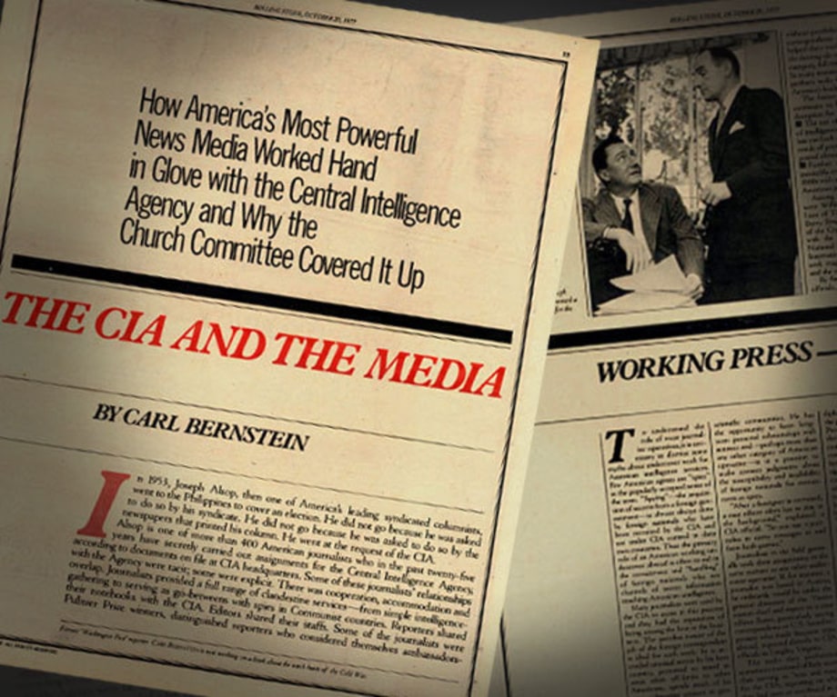 Journalists Exposed as Secret CIA Operatives