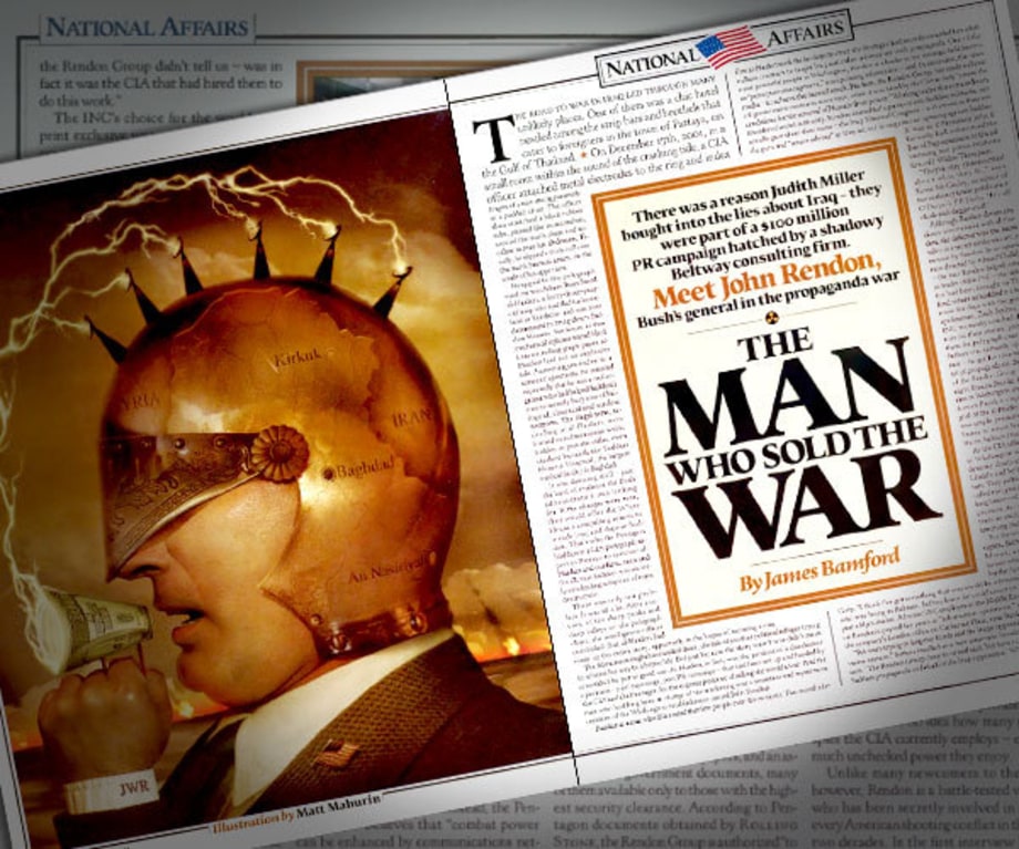 The Man Who Sold The War by James Bamford