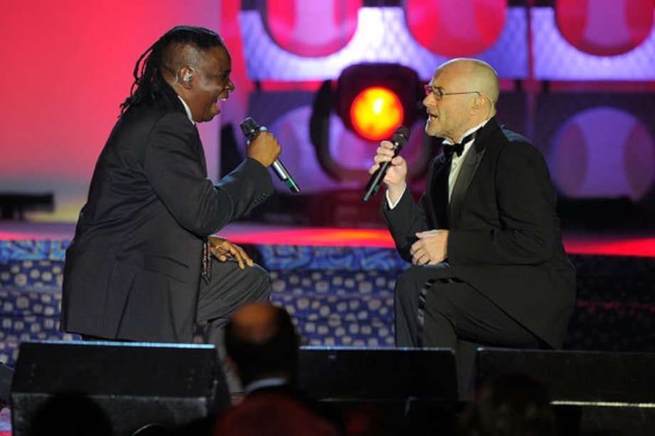 Philip Bailey and Phil Collins