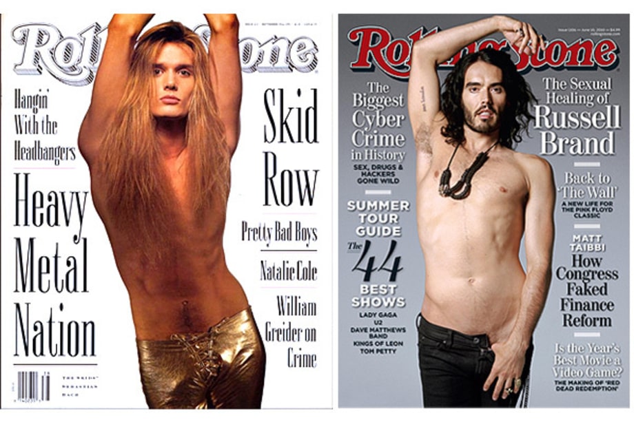 Sebastian Bach and Russell Brand