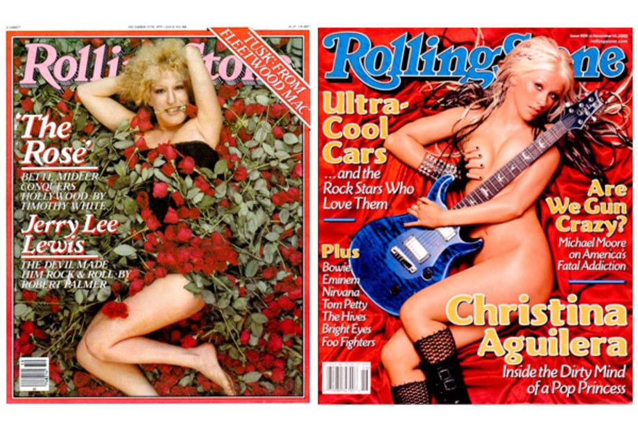 Bette Midler and Christina Aguilera