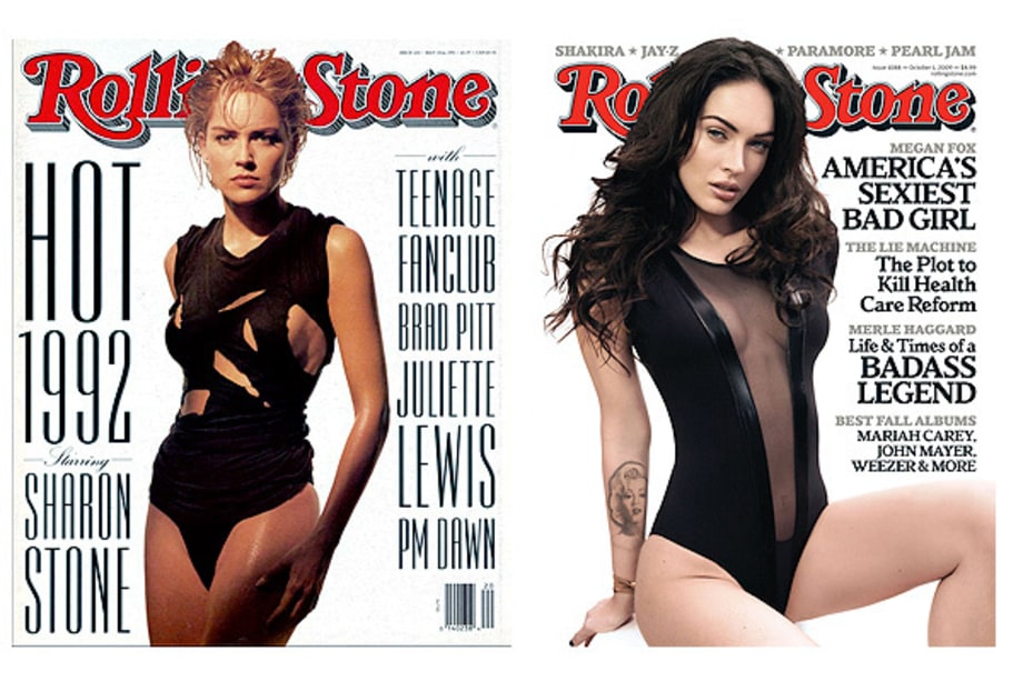 Sharon Stone and Megan Fox