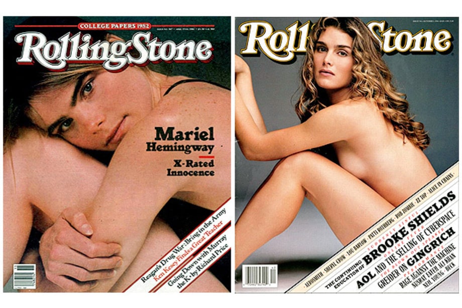 Mariel Hemingway and Brooke Shields