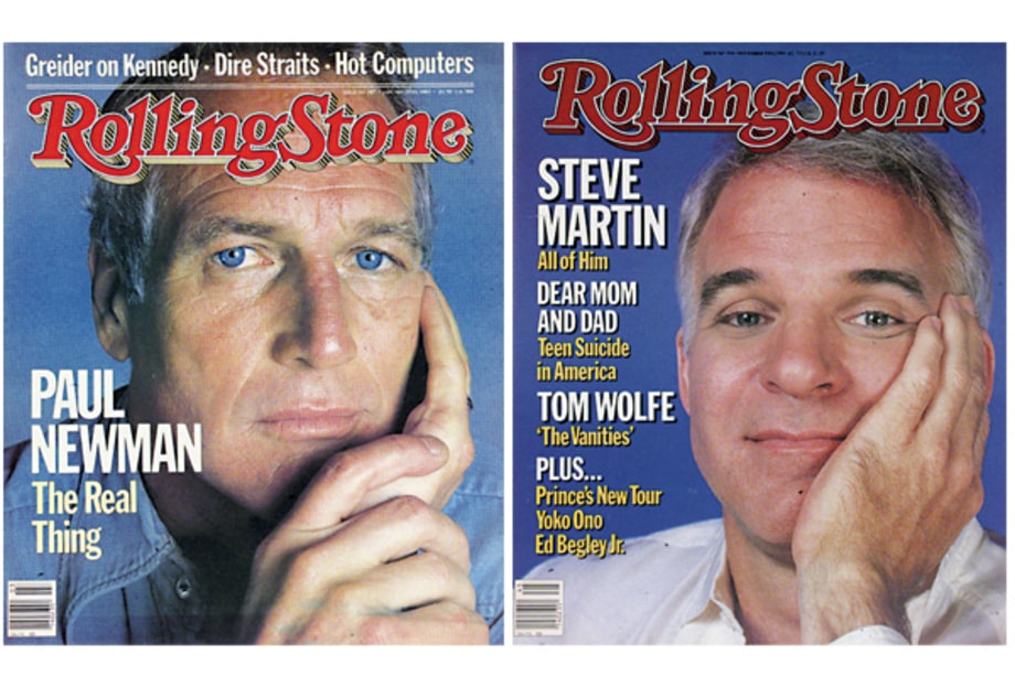 Paul Newman and Steve Martin