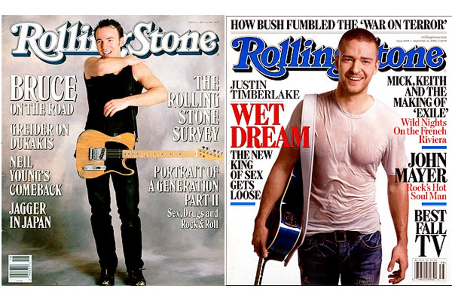 Bruce Springsteen and Justin Timberlake