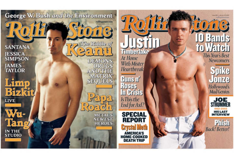 Keanu Reeves and Justin Timberlake