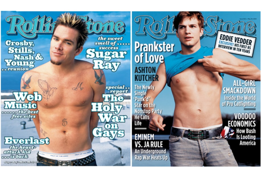 Mark McGrath and Ashton Kutcher