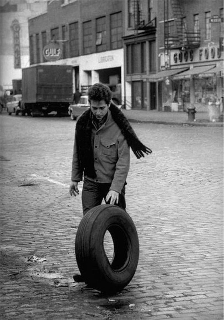 Bob Dylan, New York City, 1963.