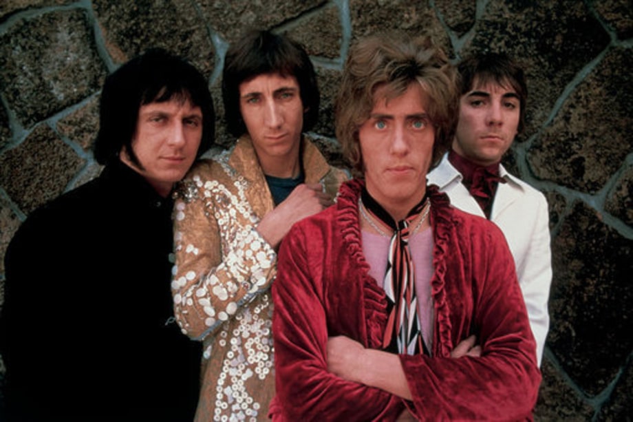 The Who photographed in 1968 in San Franciso, California.