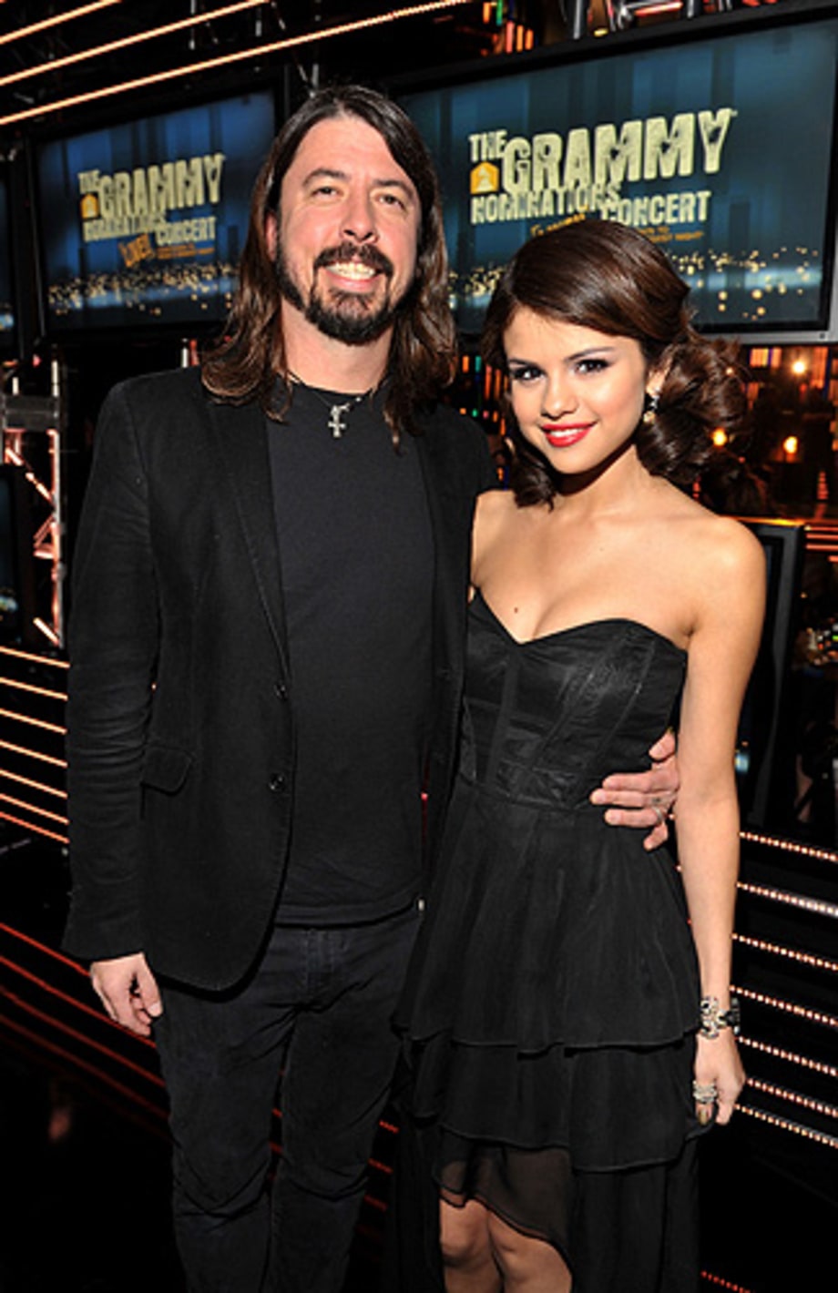Dave Grohl and Selena Gomez