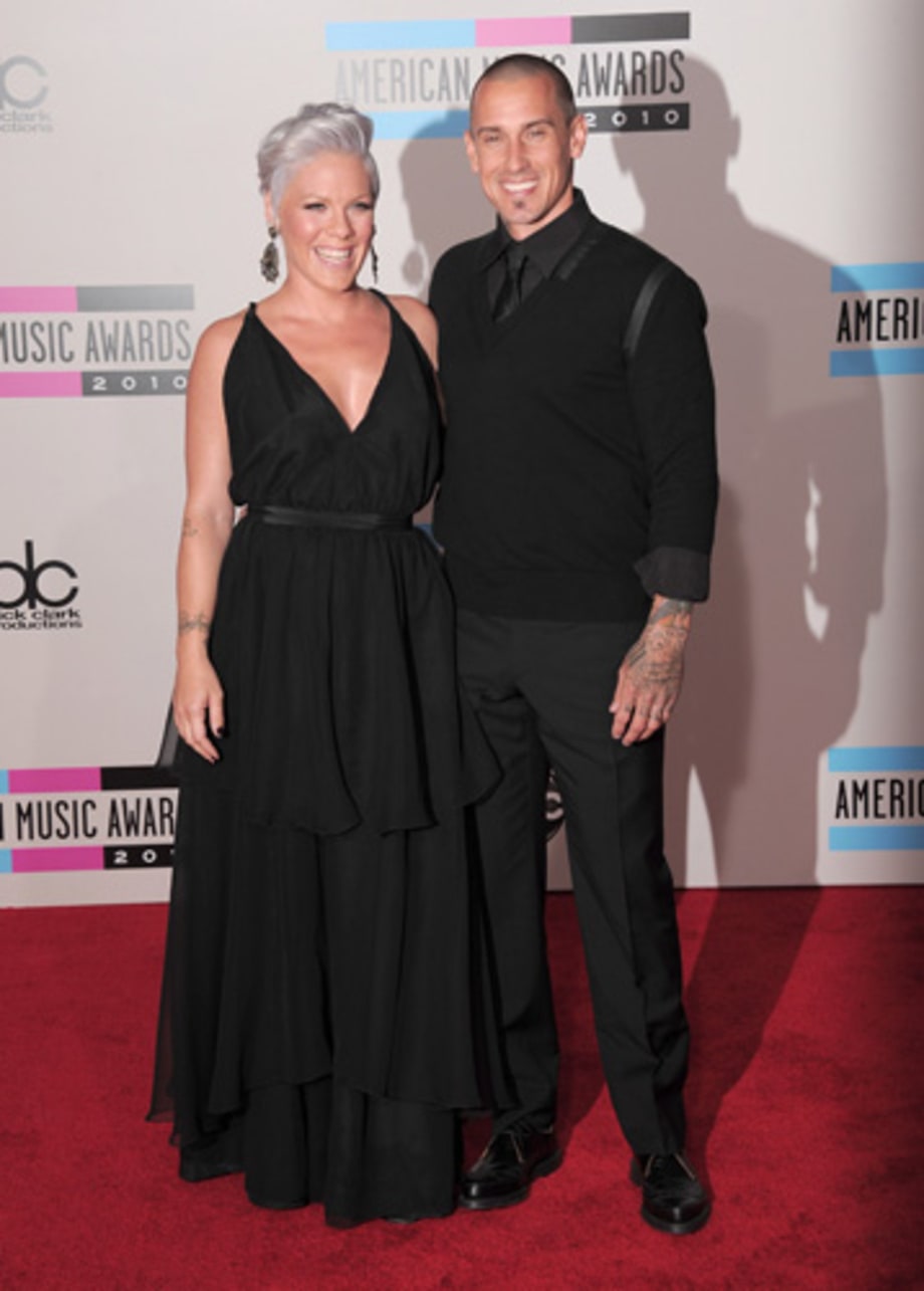 Pink and Carey Hart