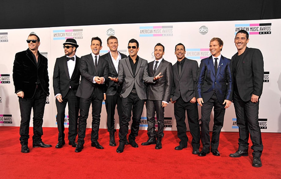 The New Kids on the Block and the Backstreet Boys