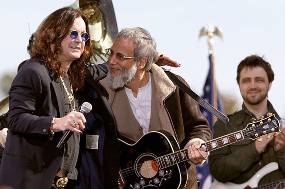Ozzy Osbourne and Yusuf Islam
