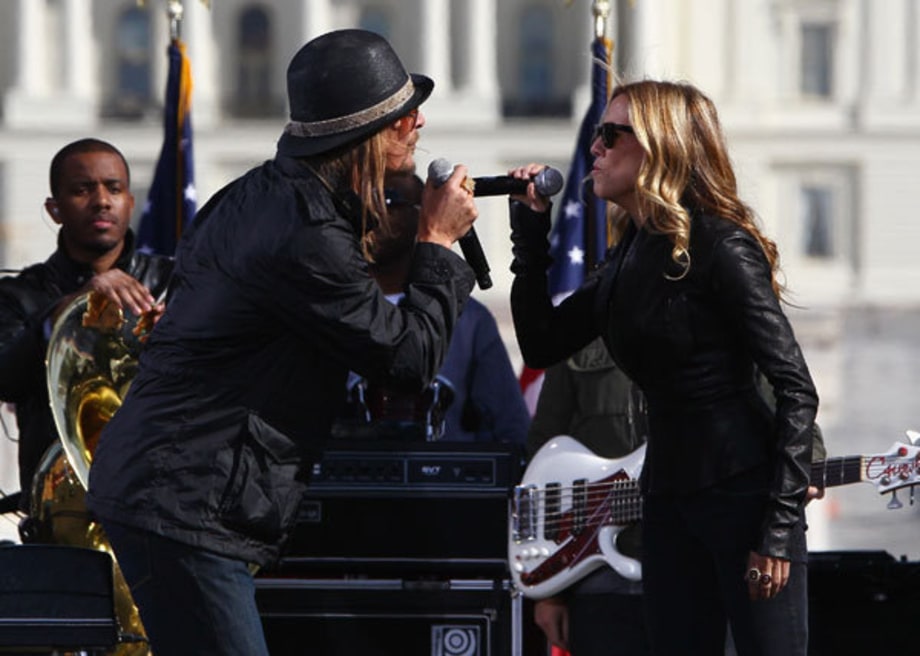 Kid Rock and Sheryl Crow