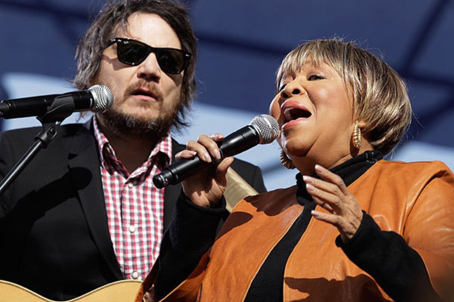Jeff Tweedy and Mavis Staples