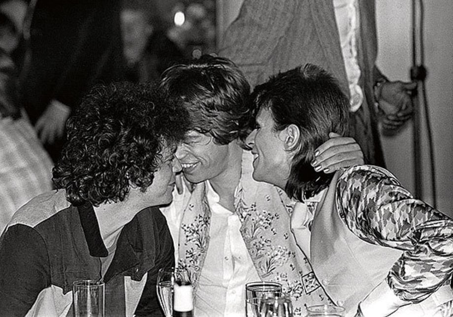 Lou Reed, Mick Jagger and David Bowie