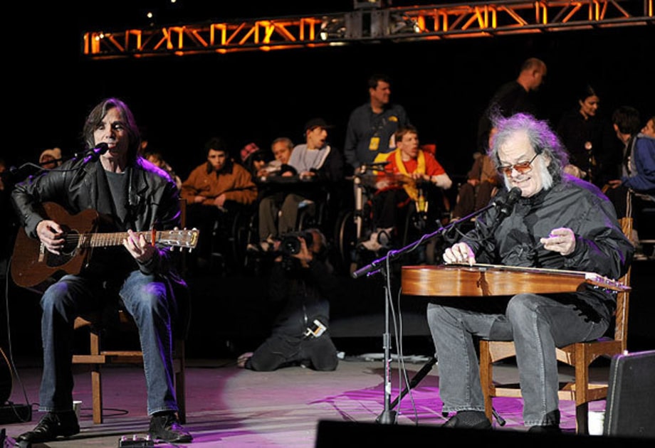 Jackson Browne and David Lindley