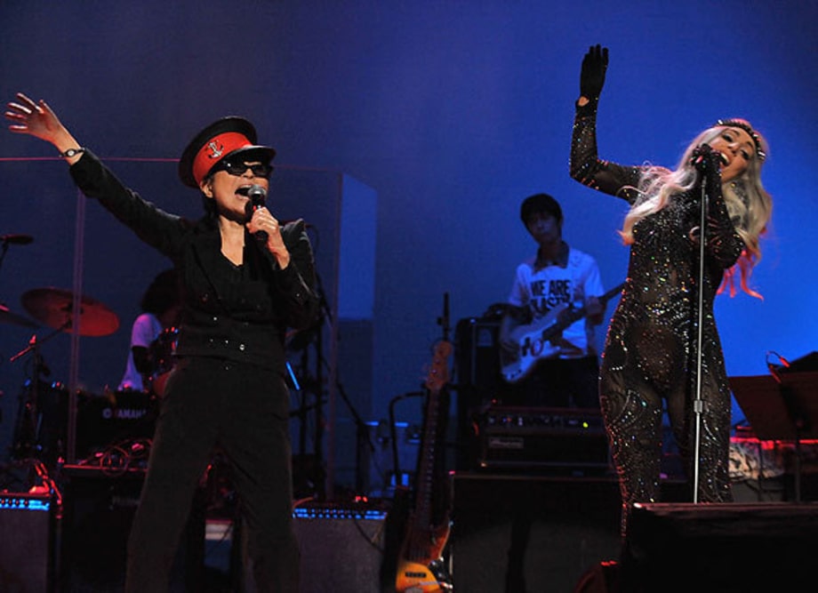 Yoko Ono and Lady Gaga